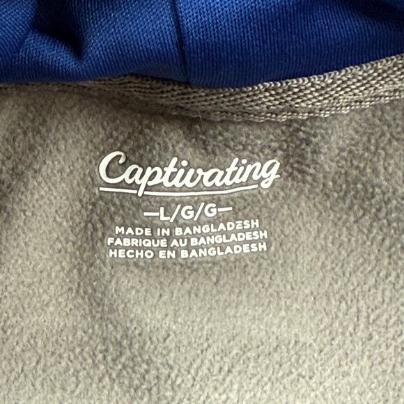 Florida Gators UF‎ Sweatshirt Hoodie Pullover Logo Gray Pockets Men's Large - Picture 9 of 9